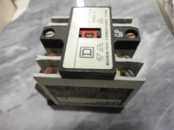 8501-X020: INDUSTRIAL CONTROL RELAY, SQUARE D